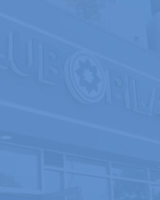 Club Pilates studio sign